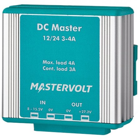 MASTERVOLT DC to DC Converter, 12V DC to 27.2V DC, 0 Hz 81400400